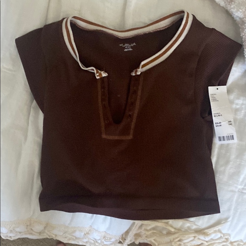 Brown Shirt from Urban Outfitters M/L (New) - Picture 2 of 2